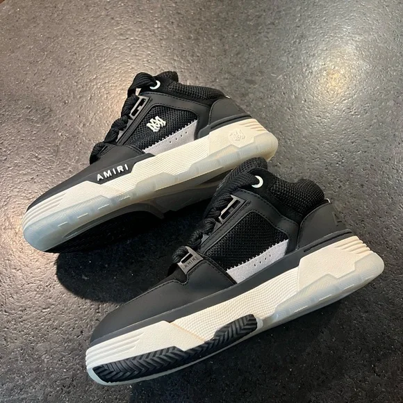 AMIRI Black Mesh Women's Sneakers - Picture 7 of 7